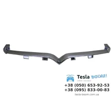 Логотип/накладка переднього бампера (Хром) (2016-2021) Tesla Model S аналог