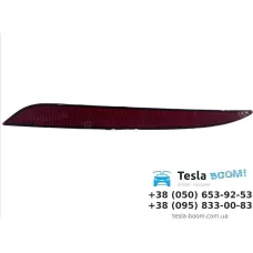 Відбивач заднього бампера LH Tesla Model 3 аналог