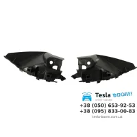 Направляющая боковая переднего бампера (ракушка) (2012-2021) LH Tesla Model S аналог