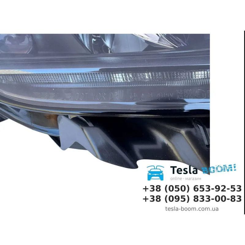 Фара головная линза RH Tesla Model 3, Model Y