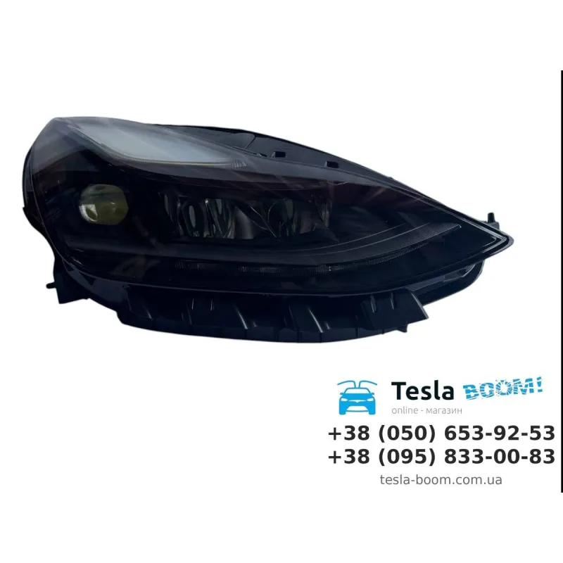 Фара головная линза RH Tesla Model 3, Model Y аналог