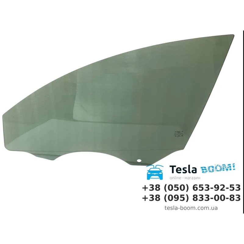 Скло двері передньої (полуторне) LH Tesla Model Y FYAO
